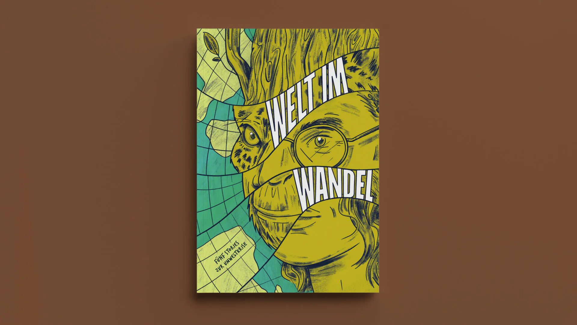 Top View Magazine Mockup by Anthony Boyd Graphics